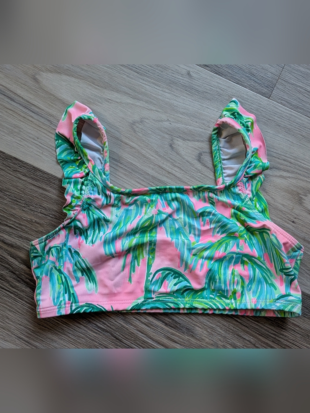Girls Youth Lilly Pulitzer Swim Top Size 7 Like New‎